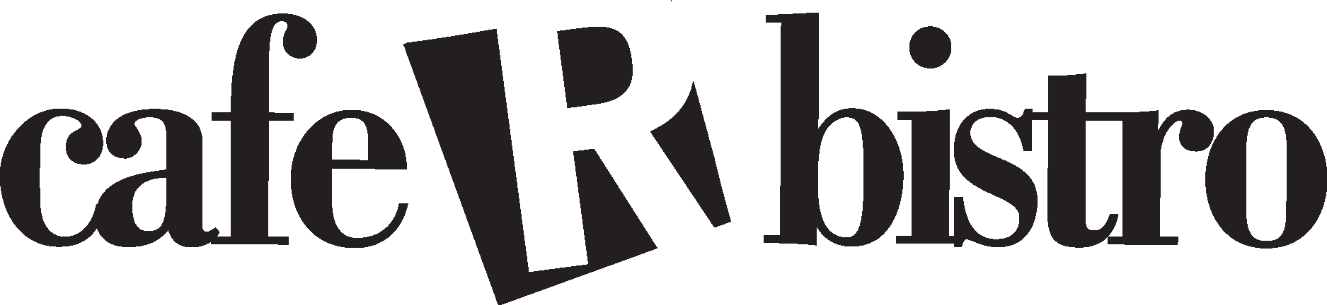 Cafe R Bistro Logo Vector Logo